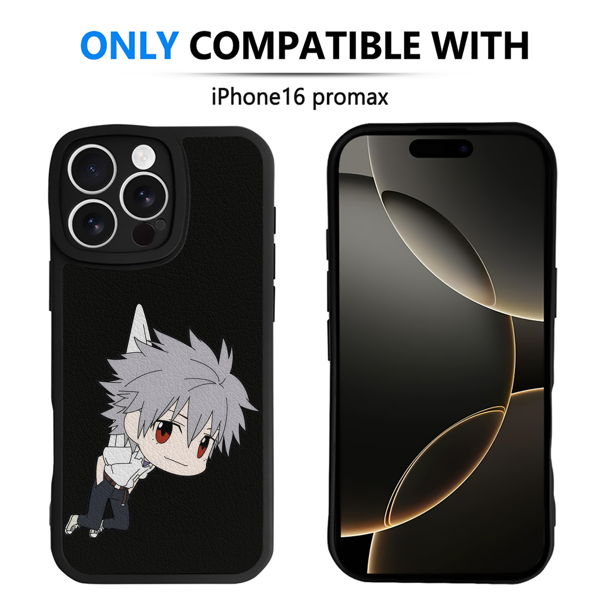 （画像用） EVA 新世紀エヴァンゲリオン 【iPhone 16シリーズ対応】シリコンスマホケース（レザー調） 材質：シリコン